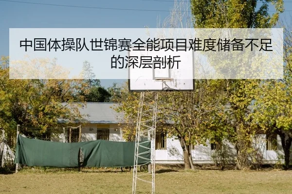 中国体操队世锦赛全能项目难度储备不足的深层剖析